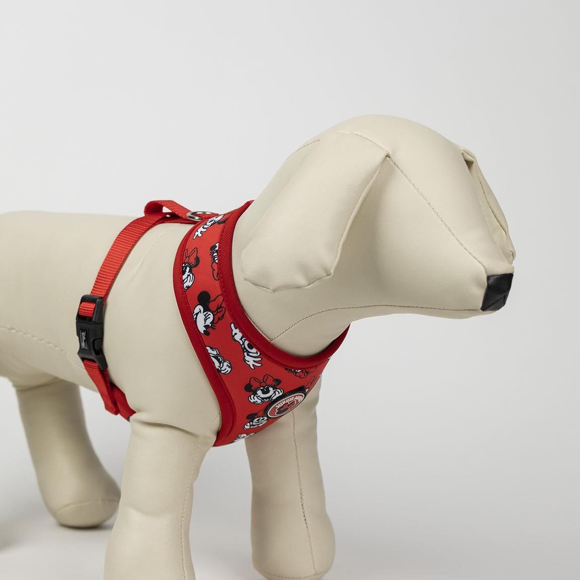 Harnais Premium pour chien Minnie Reversible Rojo y Gris Talla S/M 3/7