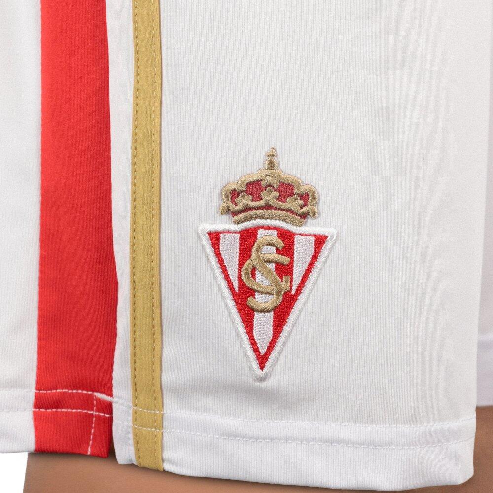 Short officiel enfant Real Sporting de Gijón Enfants RSG Home Shorts Player K B 4/6