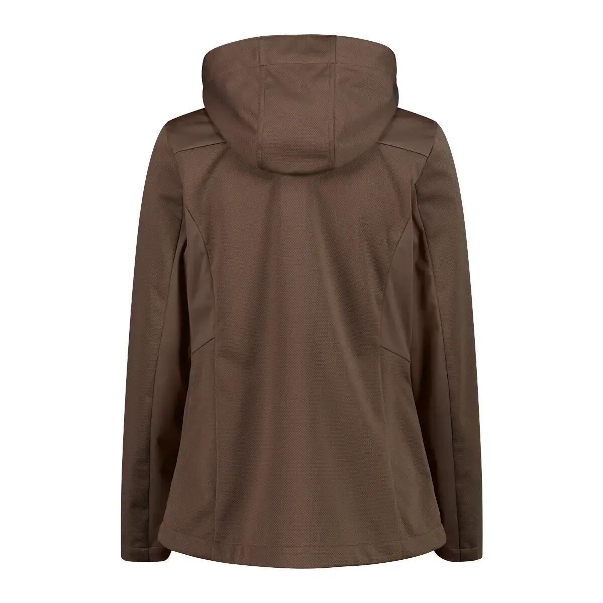 Kurtka wodoodporna z odpinanym kapturem softshell damska CMP 2/4