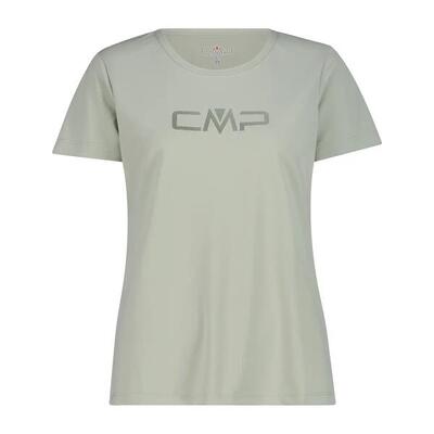 T-shirt con col rotondo e logo donna CMP