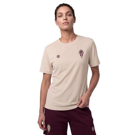 Maillot lifestyle football manches courtes femme RSG Travel Tee Player W Beige