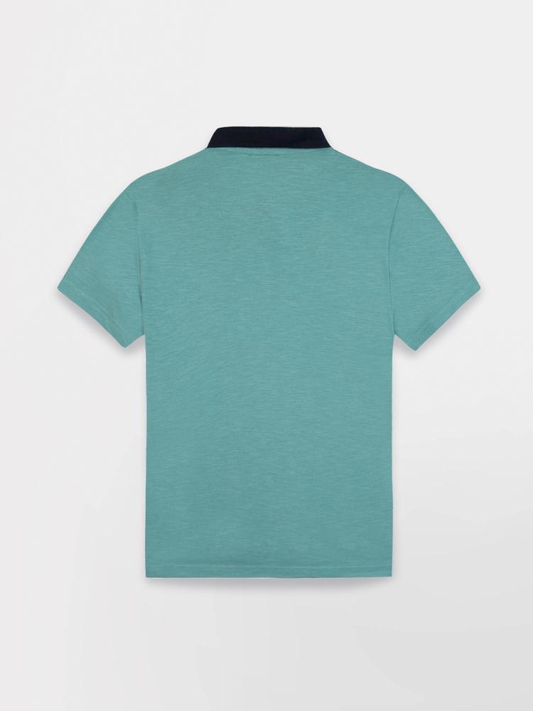 Polo - Homme - Manches courtes, col boutonné - ARRYGPOL Vert 4/4
