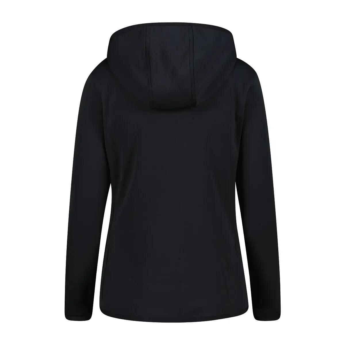 Felpa con zip e cappuccio donna CMP Grid Tech 2/3