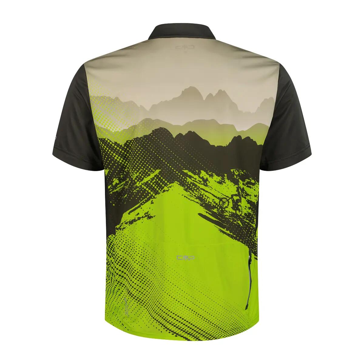 Bedrucktes Trikot mit Verschluss CMP 2/3
