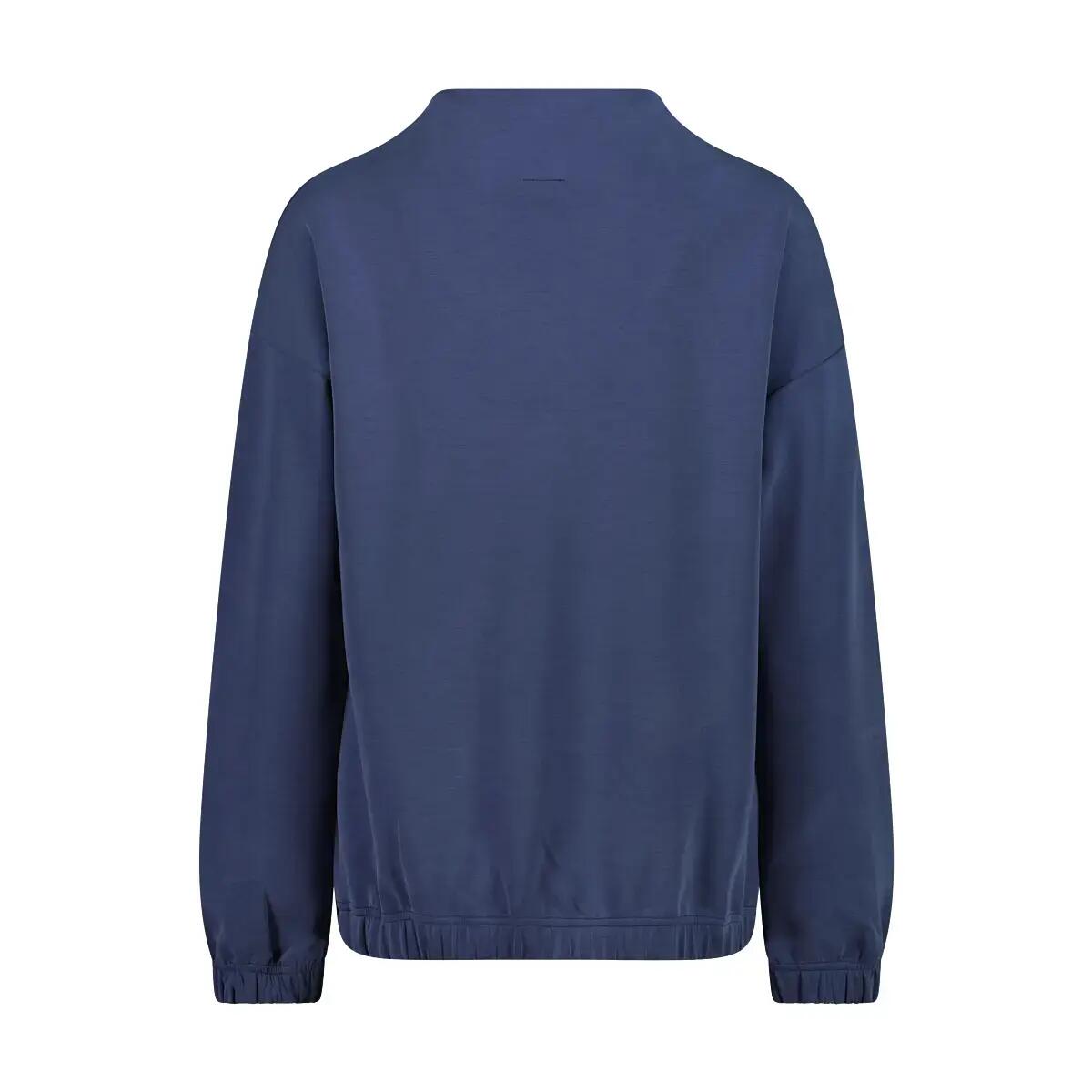 Felpa con colletto alto in modal satinato donna CMP 2/3