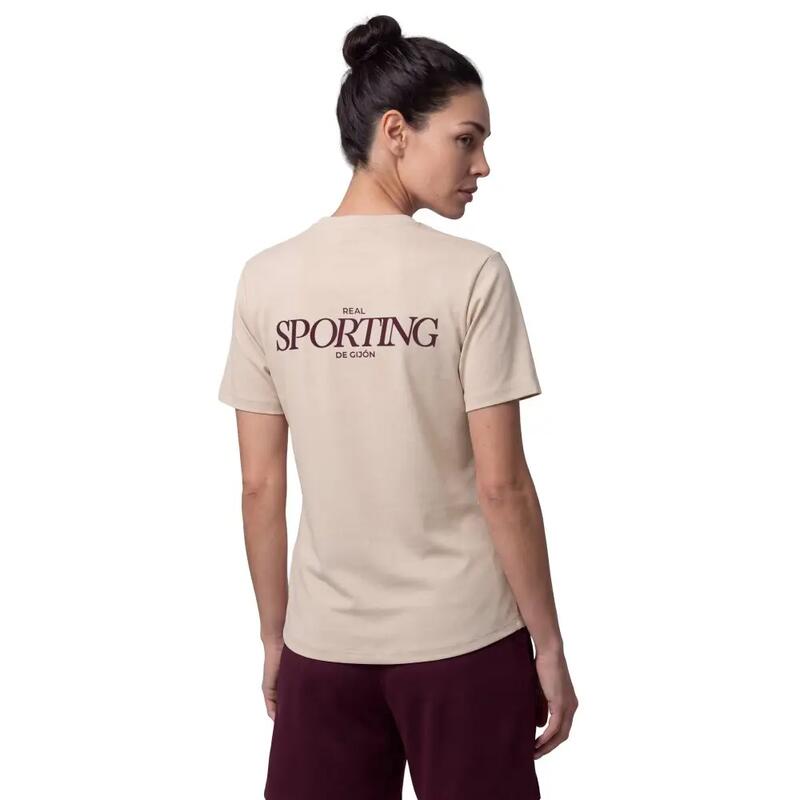 Tricou de fotbal cu mânecă scurtă pentru femei RSG Travel Tee Player W Bej