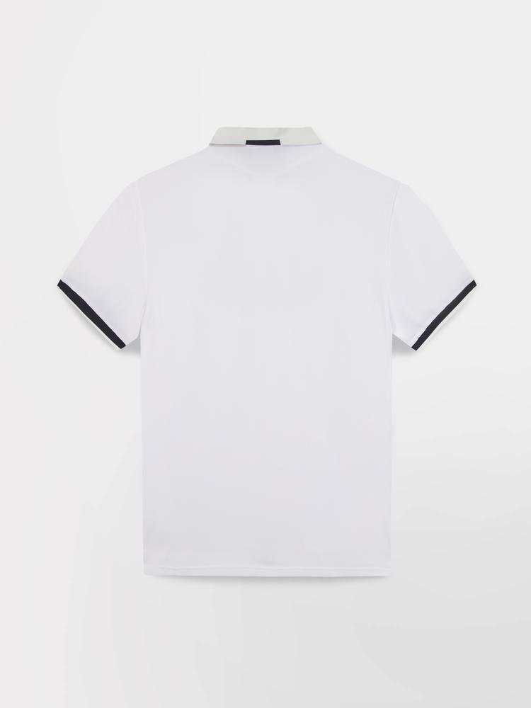 Polo - Sport - Homme - Manches courtes ajusté - WAYATPOL - Blanc/ecru 4/4