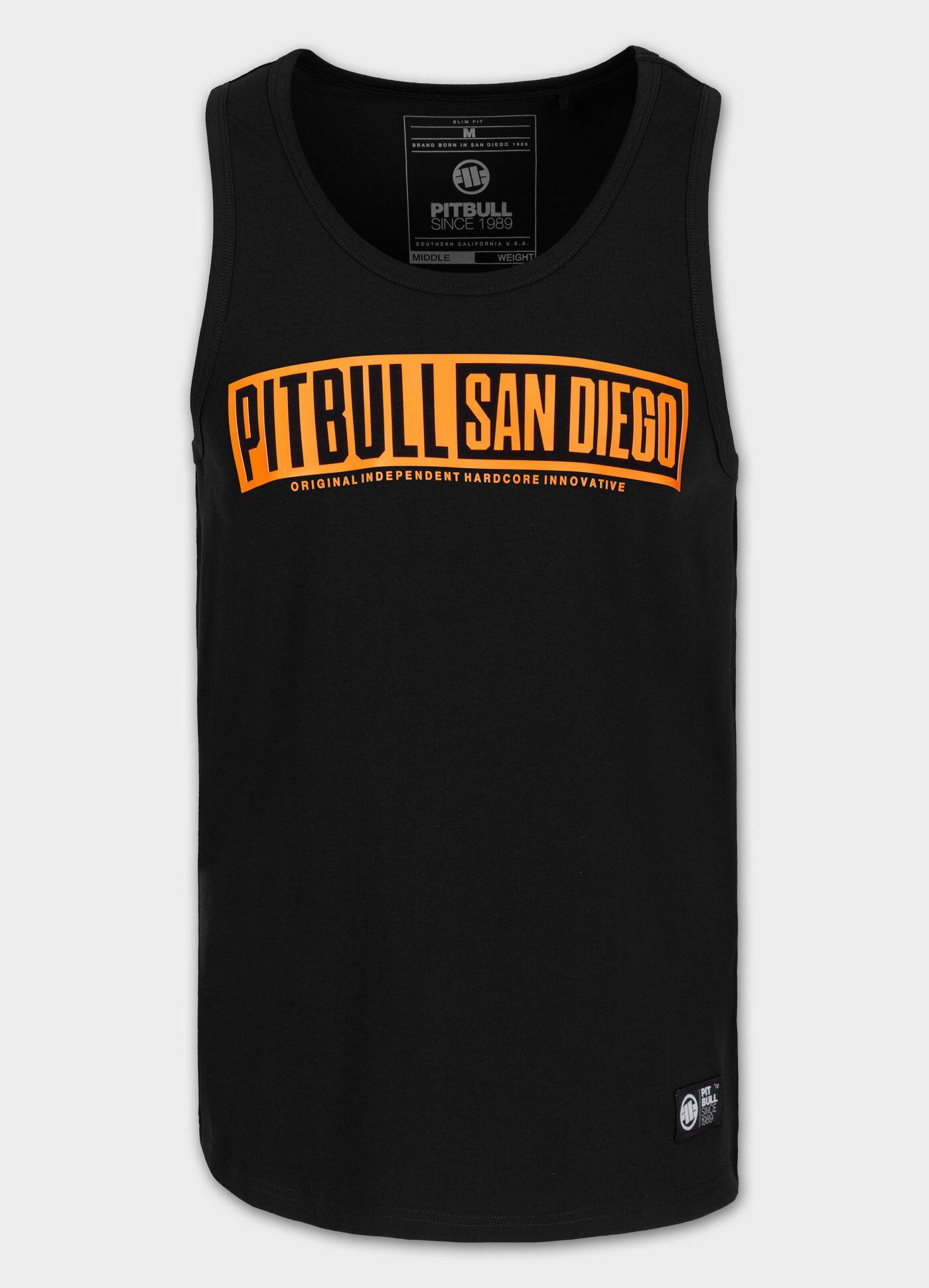 Męski Tank Top PITBULL bawełniana koszulka nadruk Slim Fit EIGHTY NINE DOG 4/9
