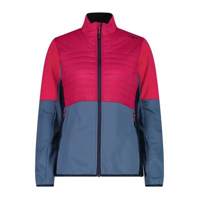 Hybride stretch performance fleece met feel warm flat voering vrouw cmp unlimite
