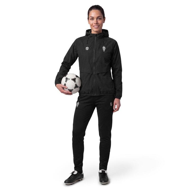 Jachetă de ploaie pentru fotbal pentru femei RSG Rain Jacket Coach W Negru