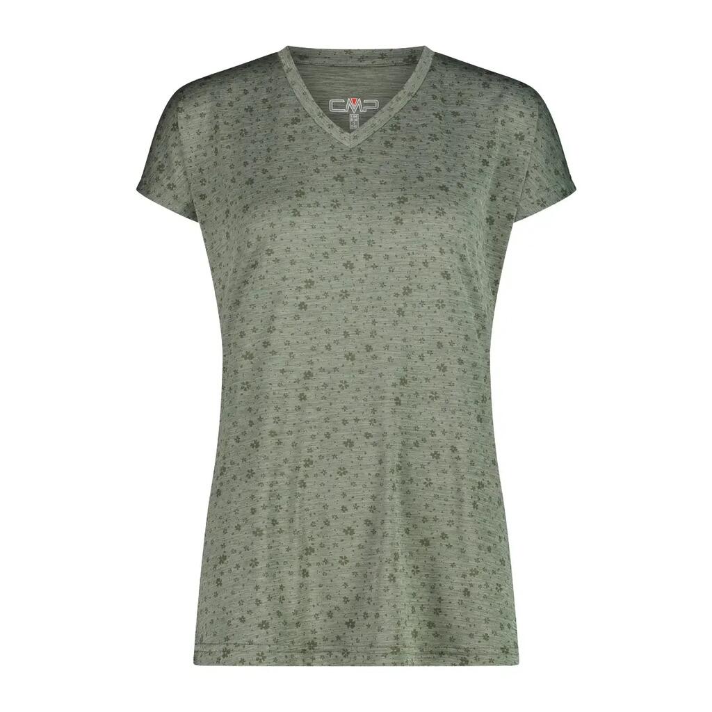 Floral Print Jersey T-Shirt Women CMP