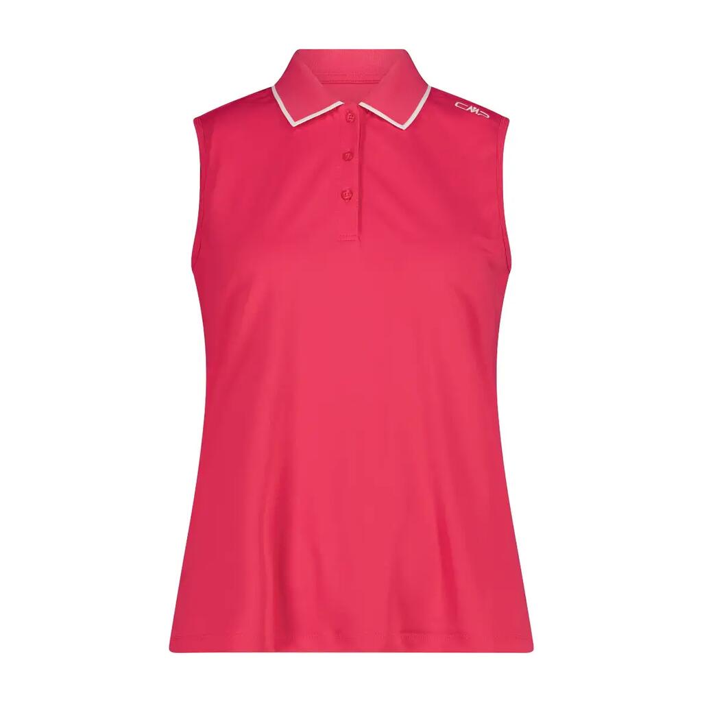 Women's Stretch Piqué Sleeveless Polo CMP