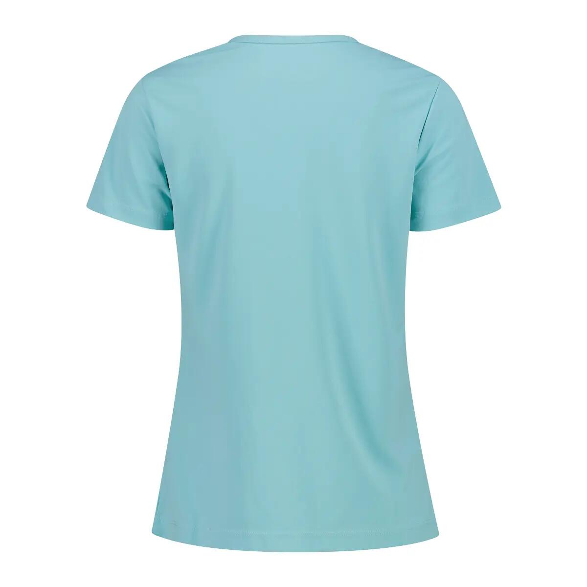 T-shirt de gola redonda com logo mulher CMP 2/3