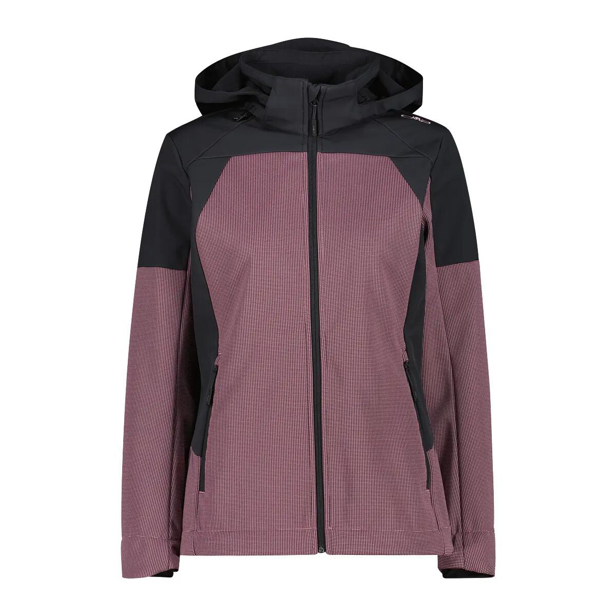 Cmp Casaco Com Capuz Impermeável Para Es Mulher Rosa da Decathlon