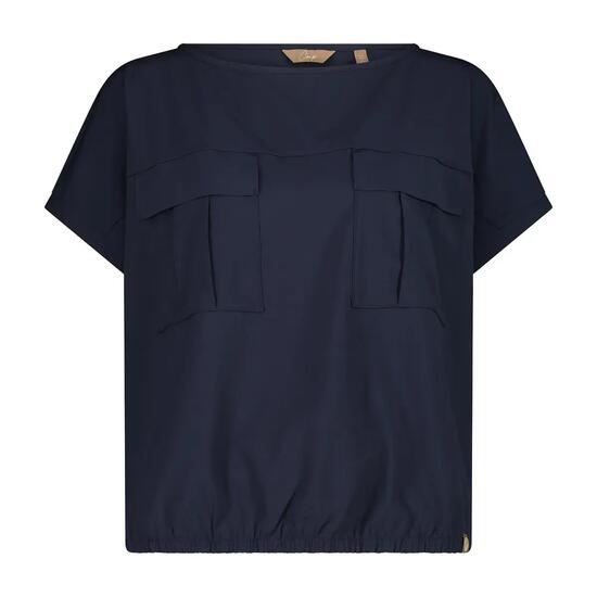 T-shirt en polyester extensible avec poches femme CMP