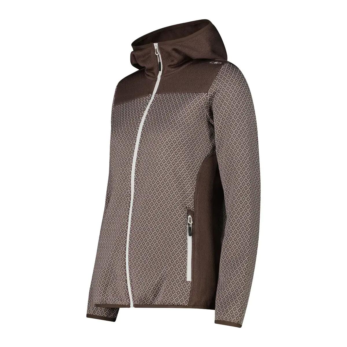 Polaire à capuche femme CMP Knit Tech 3/3