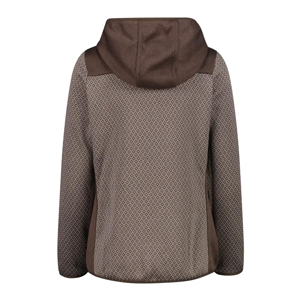 Polaire à capuche femme CMP Knit Tech 2/3
