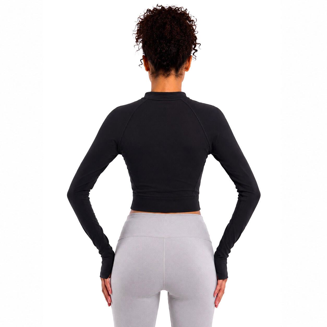 Top sport femme zippé, disponible en plusieurs couleurs 3/6
