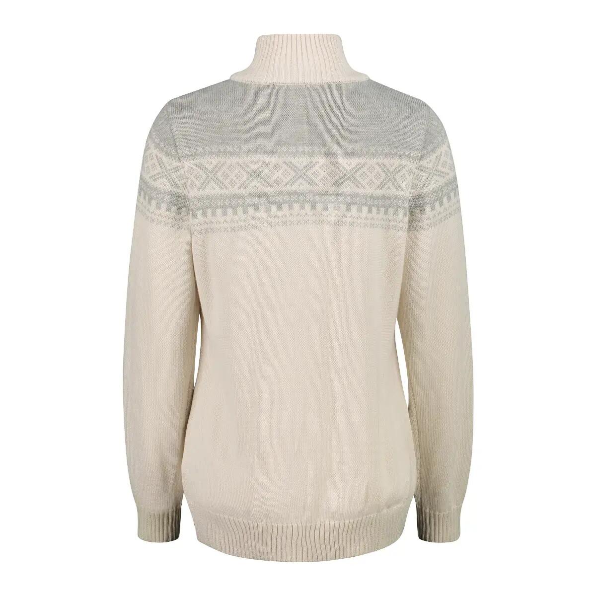 Pull 1/2 zip femme CMP Wooltech 2/3