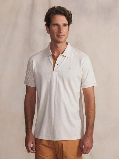 Polo manches courtes - Sport - Homme - Coupe ajustée - LICIOPOL - Beige