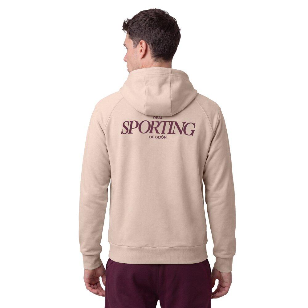 Sweat à capuche zippé lifestyle football homme RSG Travel Fullzip Coach M Roug 2/7