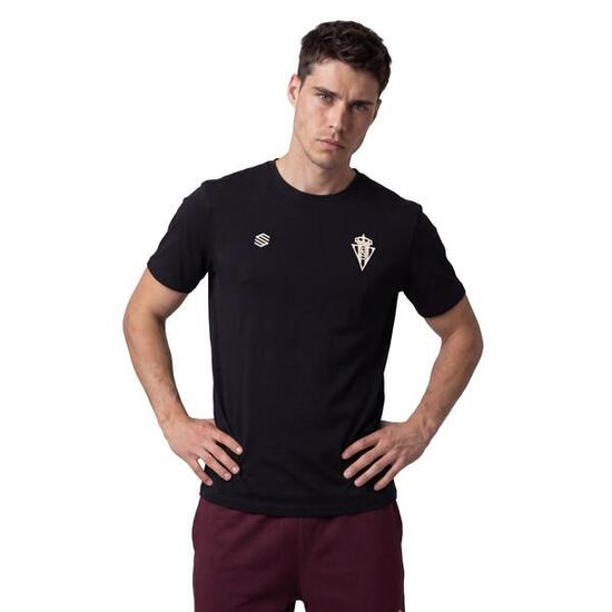 Maillot lifestyle football manches courtes homme RSG Travel Tee Player2 M Noir