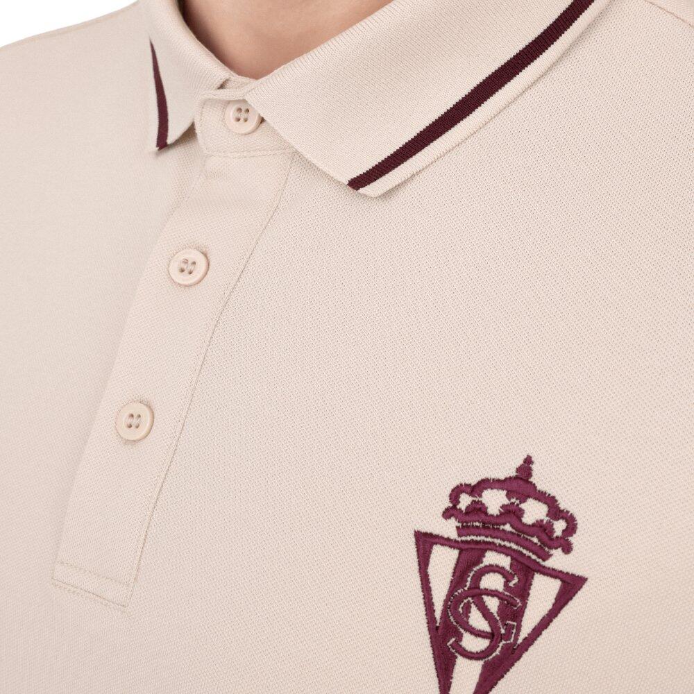 Polo de futebol lifestyle homem RSG Travel Polo Player M Beige 4/7
