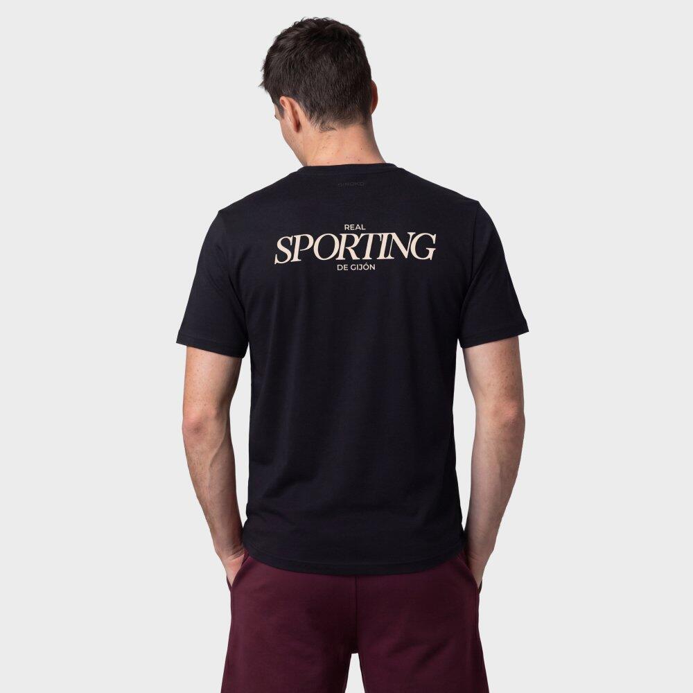 Maillot lifestyle football manches courtes homme RSG Travel Tee Player2 M Noir 6/7