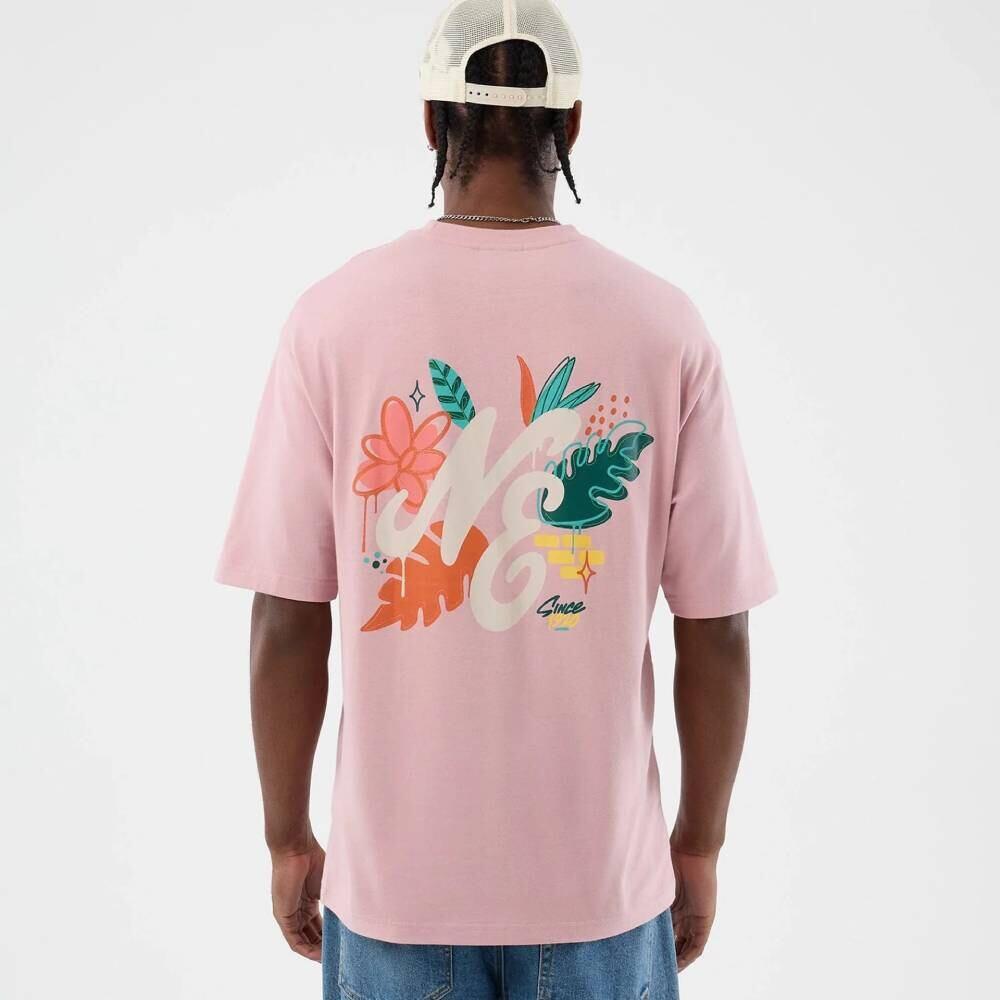 Oversized T-Shirt New Era Floral 2/6