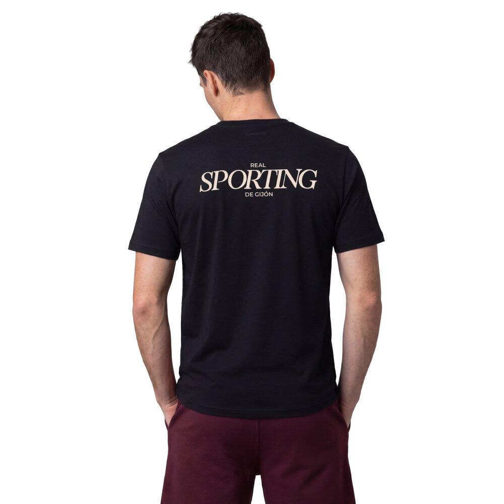 Maillot lifestyle football manches courtes homme RSG Travel Tee Player2 M Noir 2/7