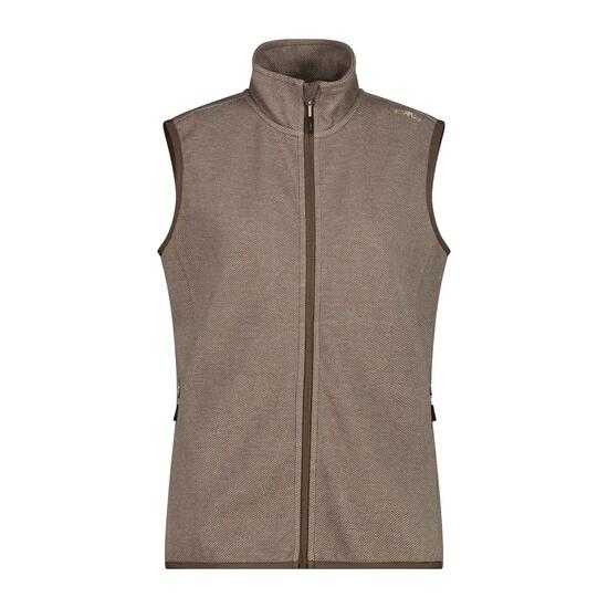 Veste sans manche à capuche femme CMP Knit-Tech