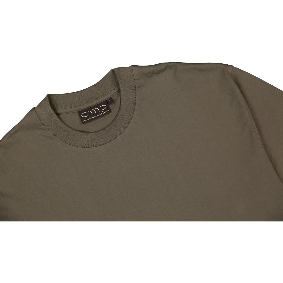 T-shirt z kieszenią na piersi i logo CMP 3/3