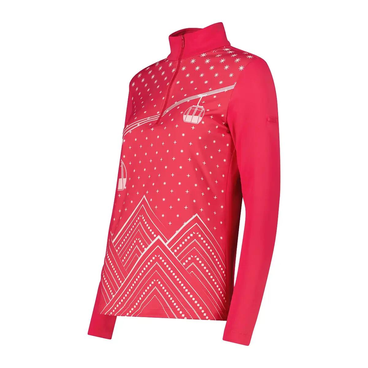 Rollkragenpullover Baumwolle Damen CMP Softech 3/3
