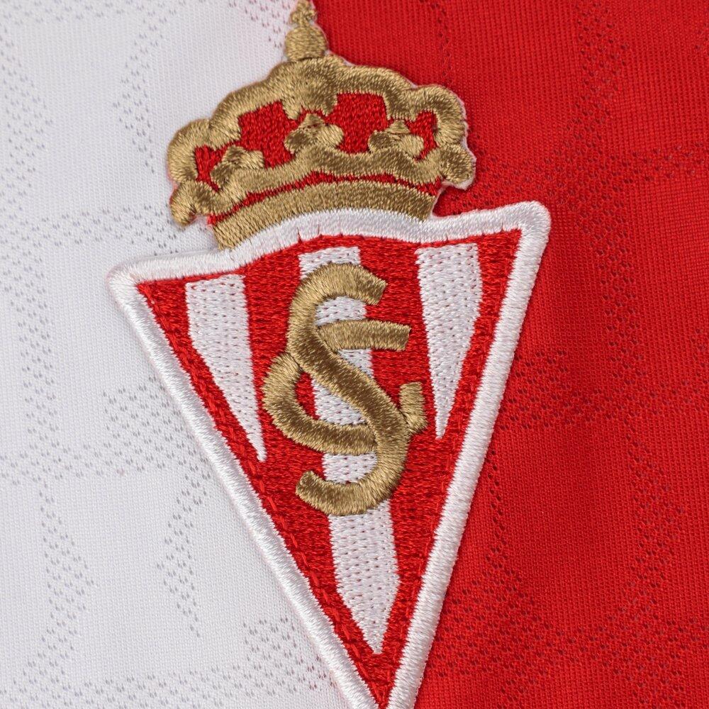 ęca oficjalna piłkarska koszulka domowa real sporting de gijón Siroko RSG Hom 4/7