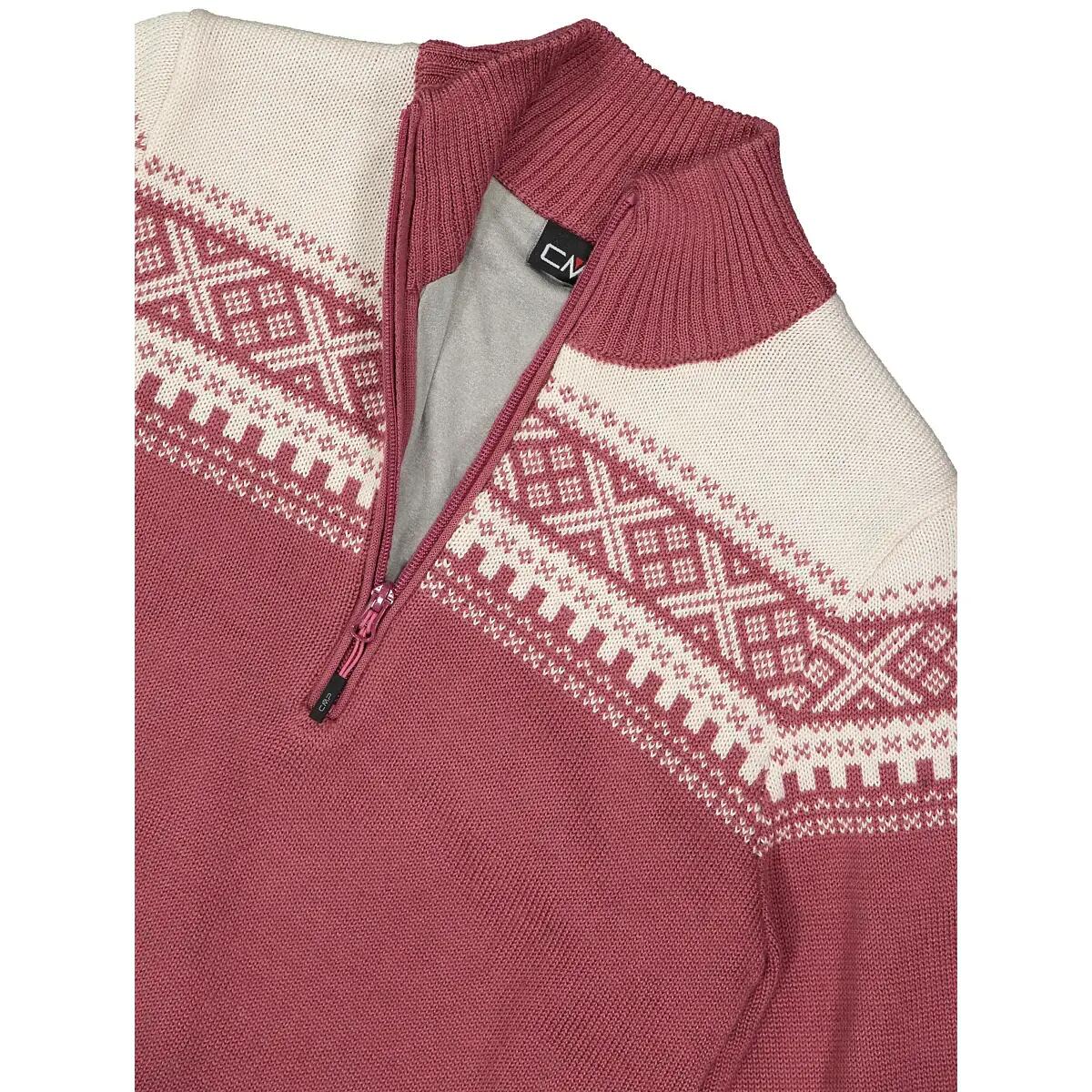 Pull 1/2 zip in maglia donna CMP 4/4