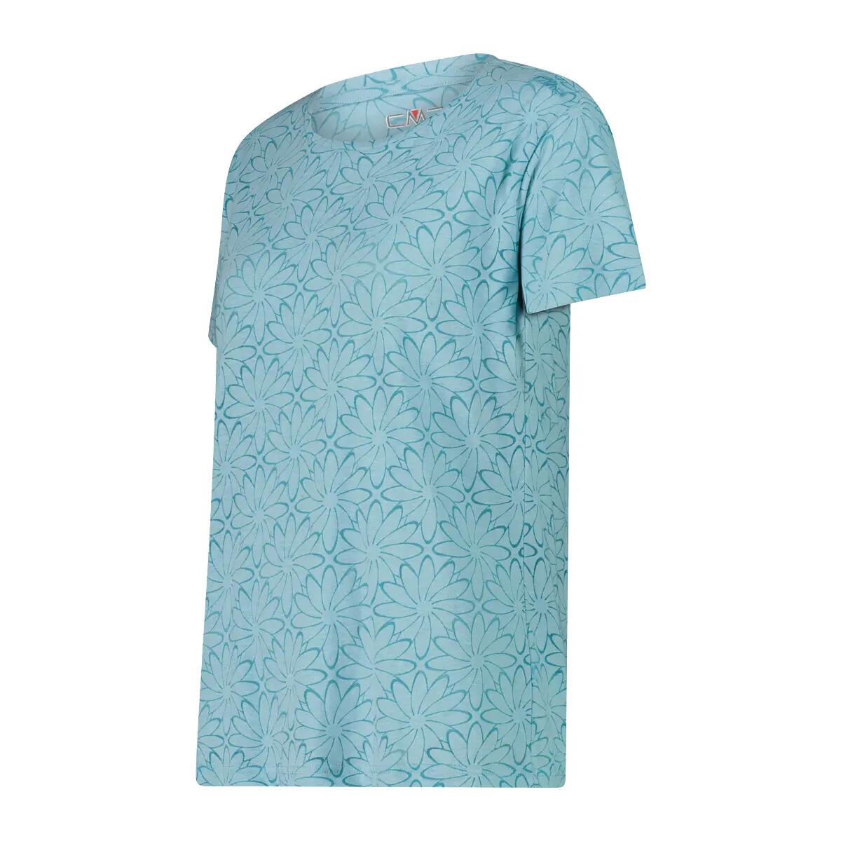 Blumenbedrucktes T-Shirt Damen CMP 3/3
