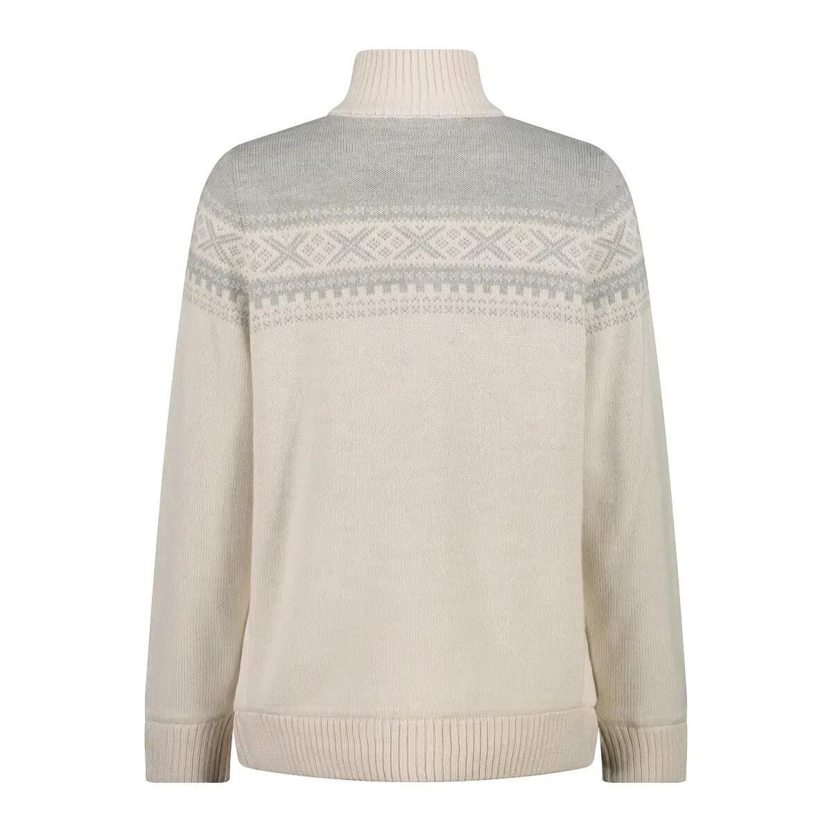 Pull 1/2 zip in maglia donna CMP 2/3