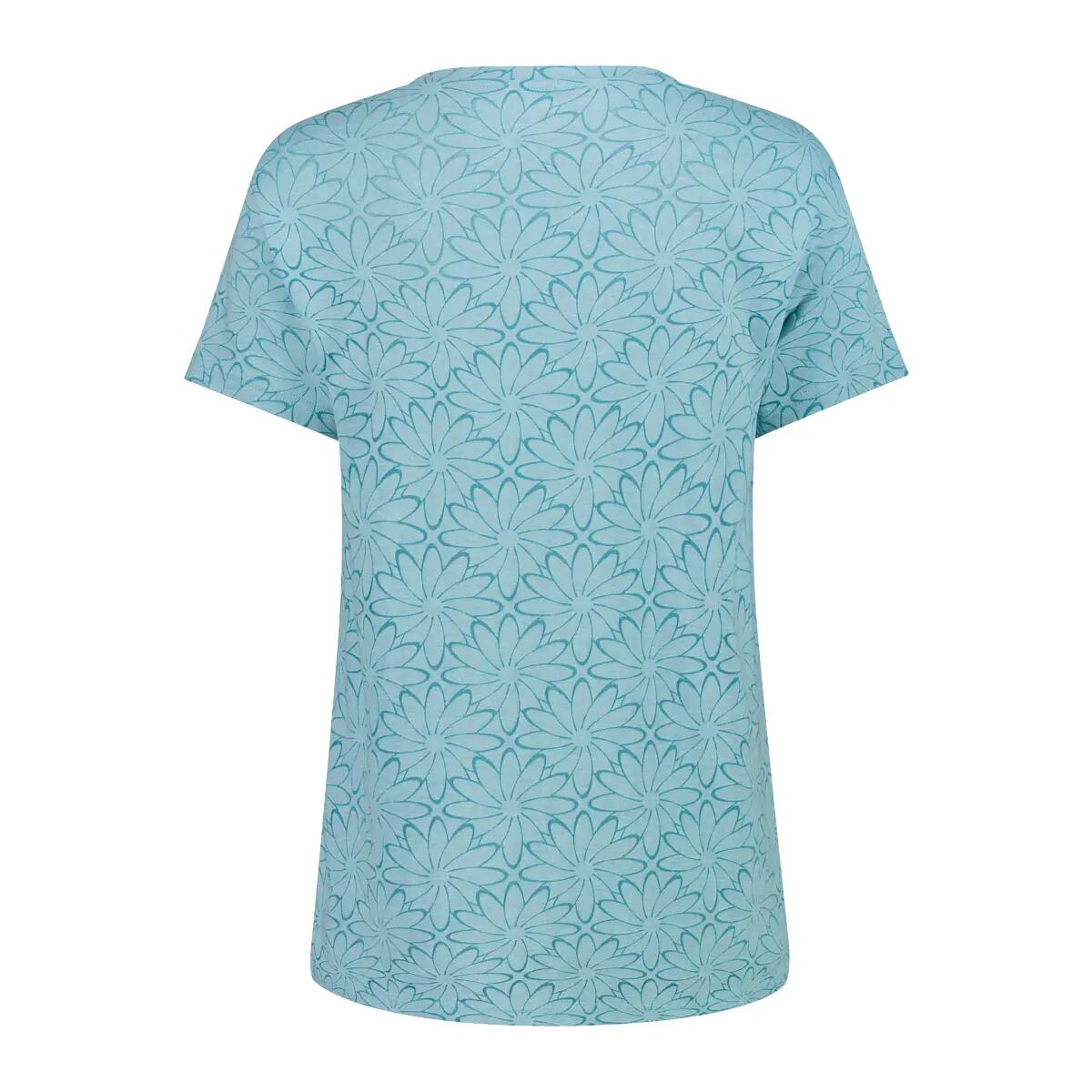 Blumenbedrucktes T-Shirt Damen CMP 2/3