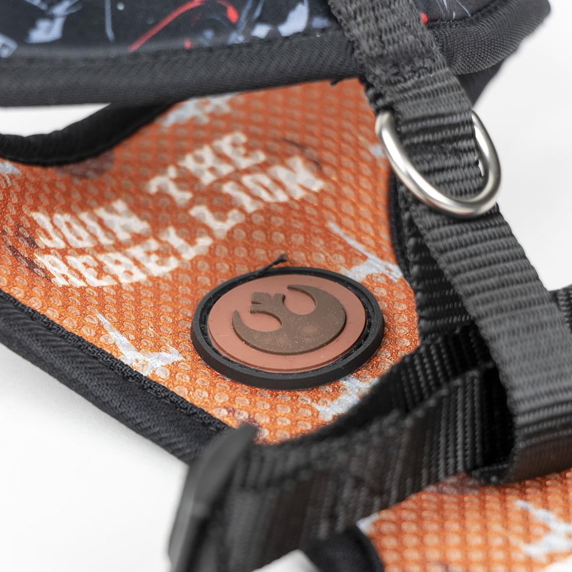 Arnés Premium para Perros Star Wars Reversible Negro y Naranja 5/7