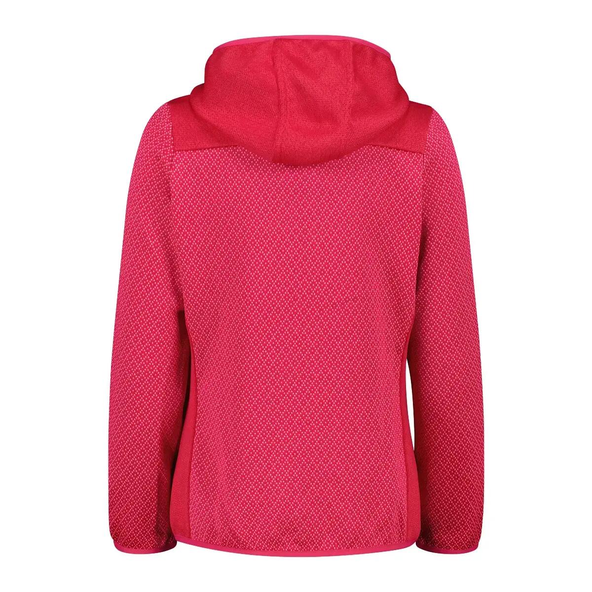 Polar z kapturem dla kobiet CMP Knit Tech 2/3