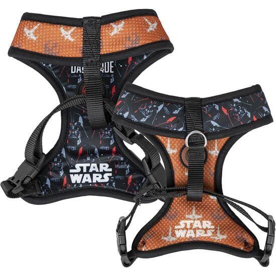 Arnés Premium para Perros Star Wars Reversible Negro y Naranja 2/7