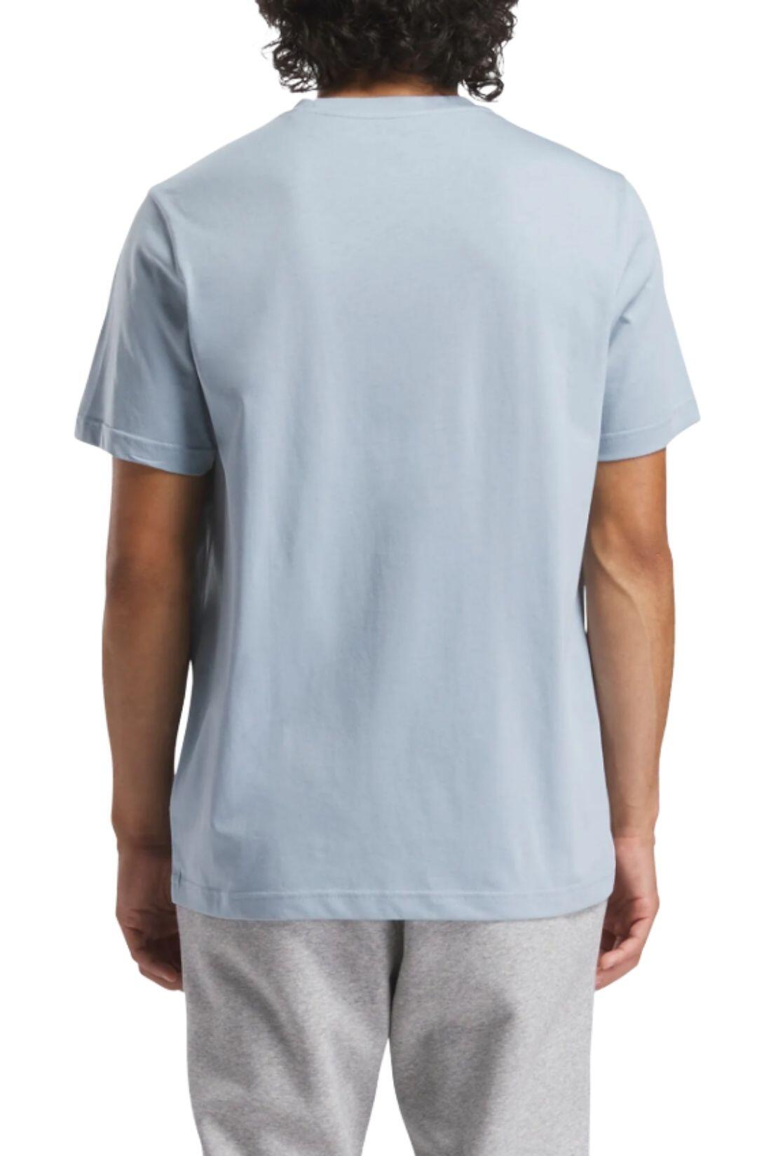 T-shirt - homme - coton, col rond - grand logo - jaune 3/3