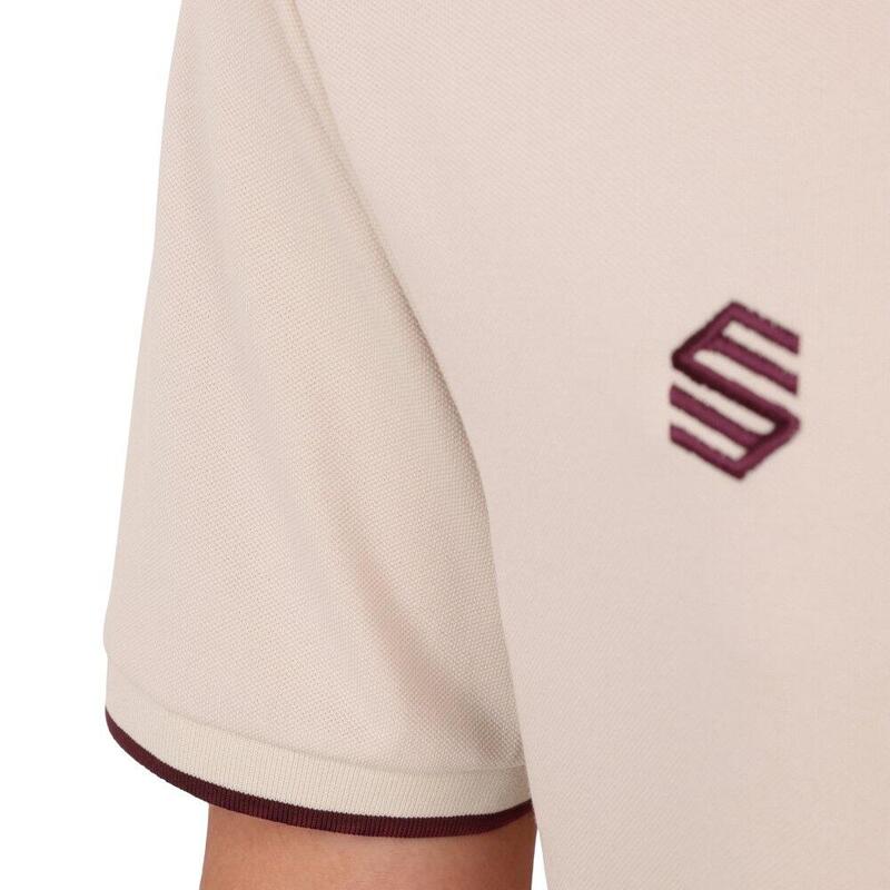 Tricou polo pentru copii cu imprimeu de fotbal RSG Travel Polo Player K Bej