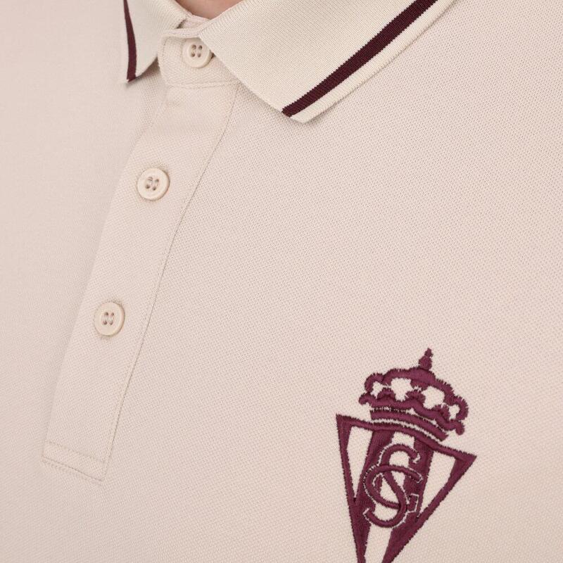 Tricou polo pentru copii cu imprimeu de fotbal RSG Travel Polo Player K Bej