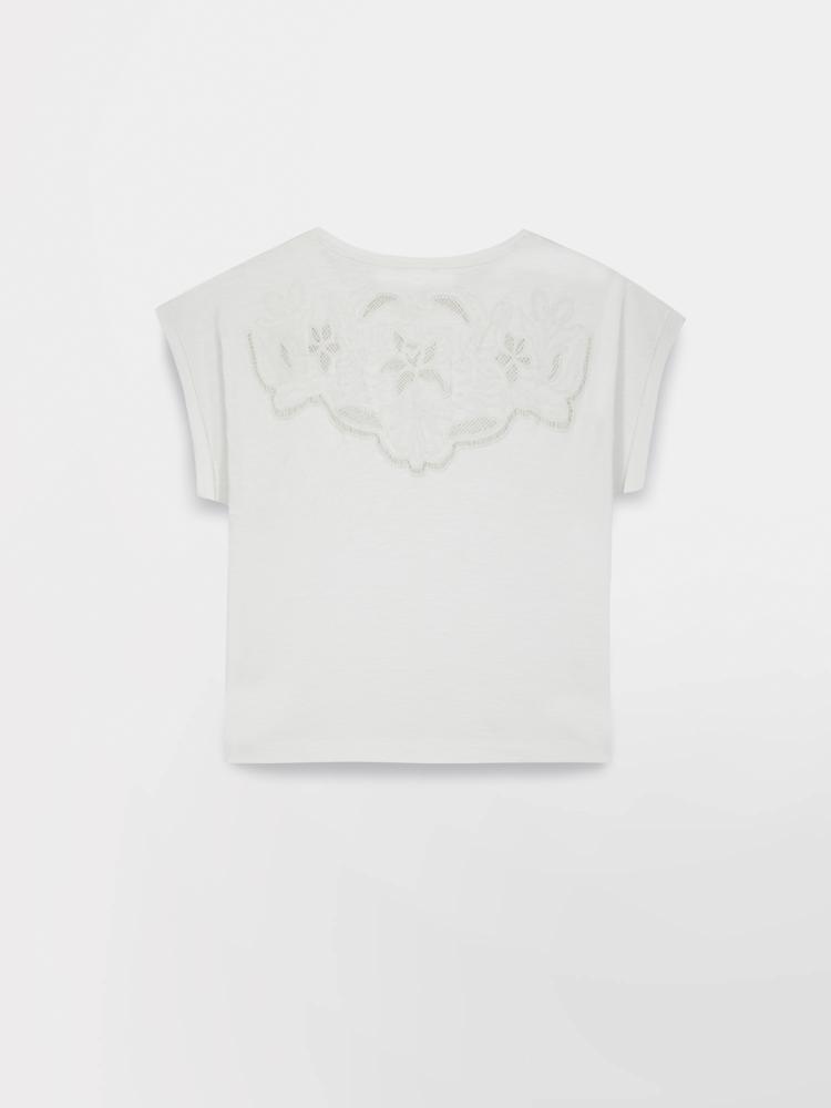 T-shirt - femme - manches courtes - mahiatee - blanc/écru 5/5