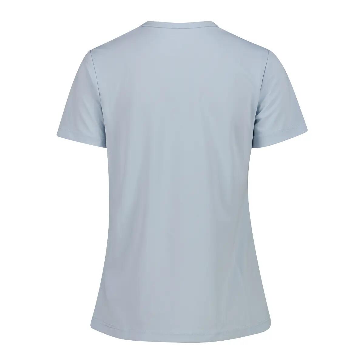 T-shirt de gola redonda com logo mulher CMP 2/3