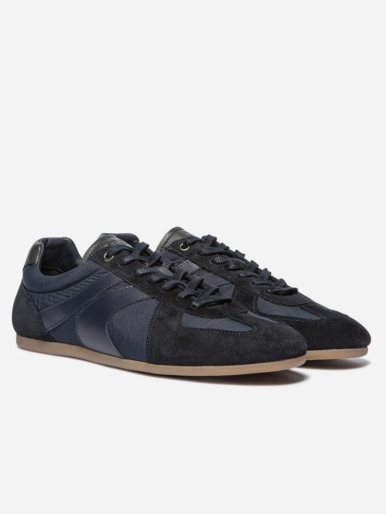 Chaussures - homme - tennis toile, lacets - jackson bleu 4/4