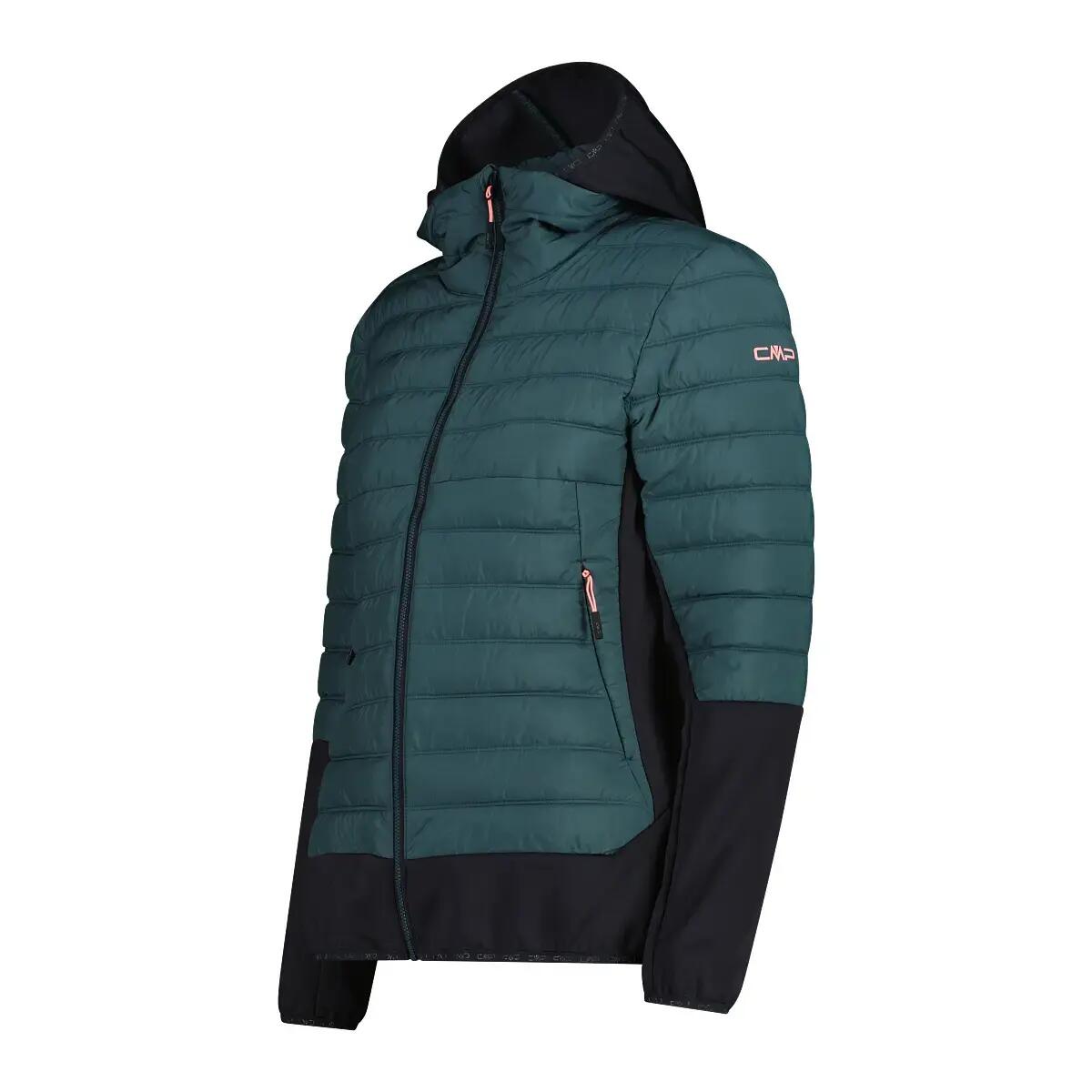 Giacca con cappuccio da donna CMP PrimaLoft 3/4