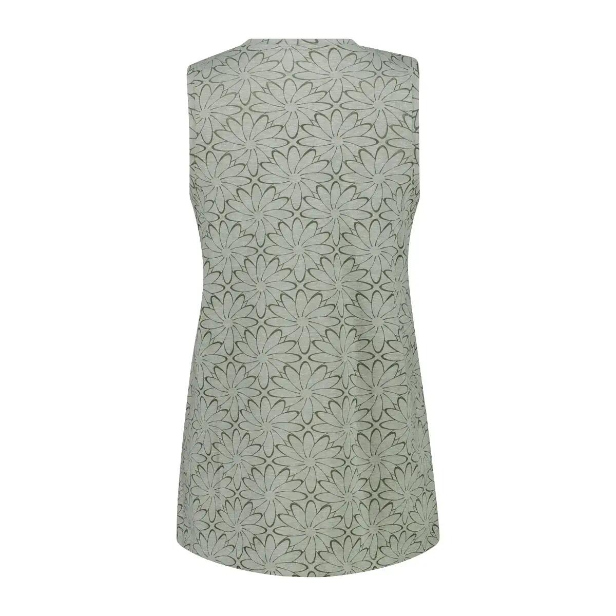 Camiseta sin mangas de jersey desgastado con estampado floral mujer CMP 2/3