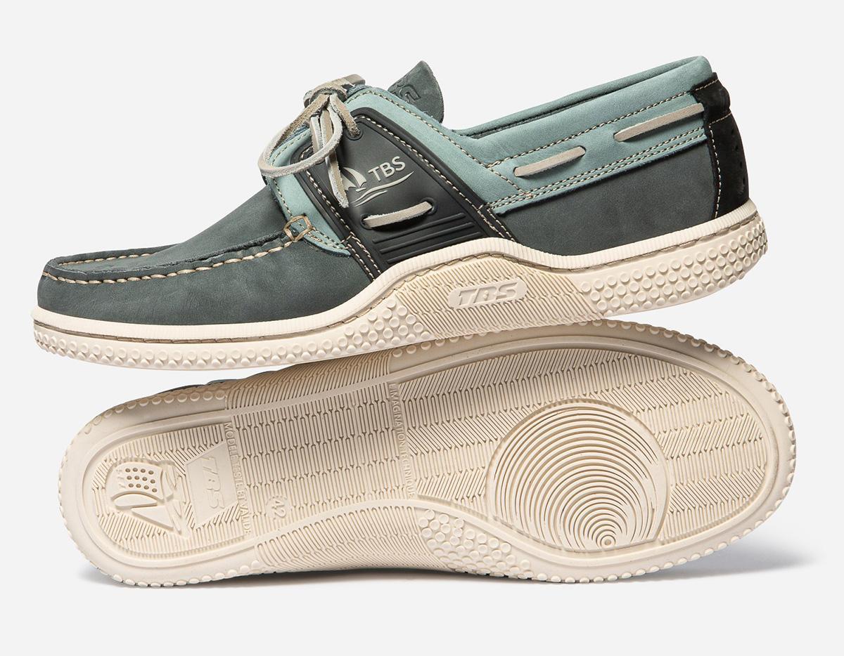 Chaussures bateau - Nautisme - Homme - Lacets cuir - GLOSAIL - Multico Saphir 3/5